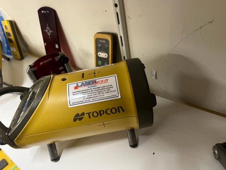 Topcon TPL 6 RED Pipe Laser 6